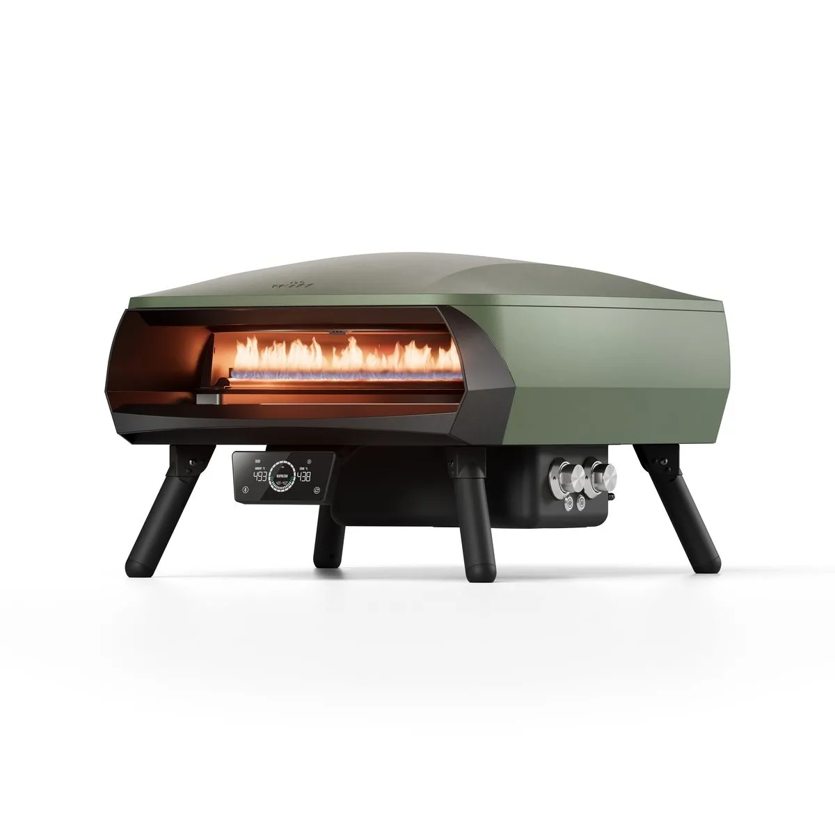 Piec do pizzy Witt Etna Rotante Control 16" Regulacja temperatury 40cm Zielony