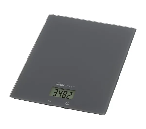 Wagi kuchenne - Clatronic KW 3820 Tarowanie 5kg Szarny