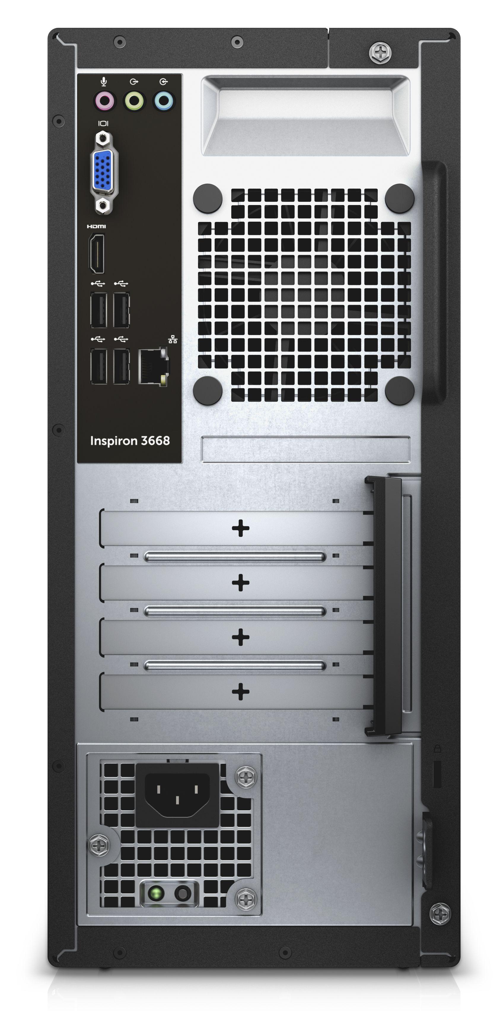 ジャンク!DELL Inspiron 3668○Core i7 7700 3.6G 8G 128G SSD + 1TB
