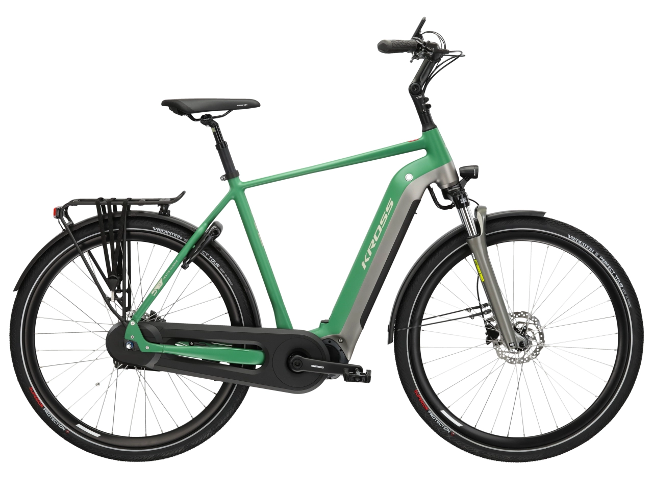 Rower elektryczny Kross KR SentioH 6.0 M 28 XL Zielony