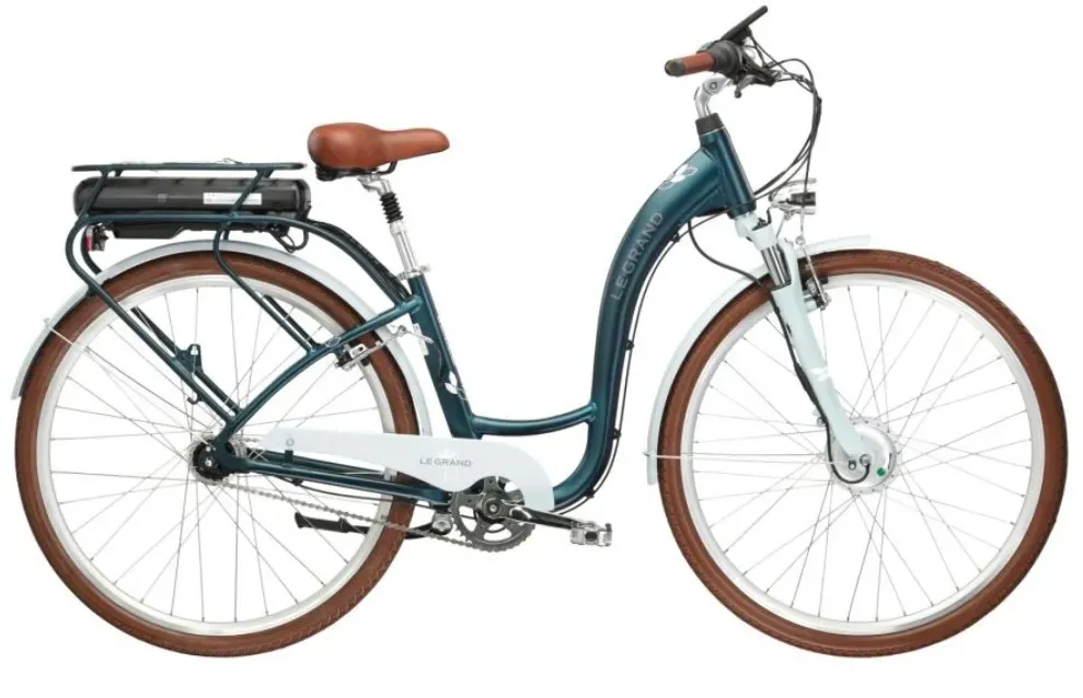 Rower elektryczny Kross Le Grand eLille 2 D 28 M Zielony