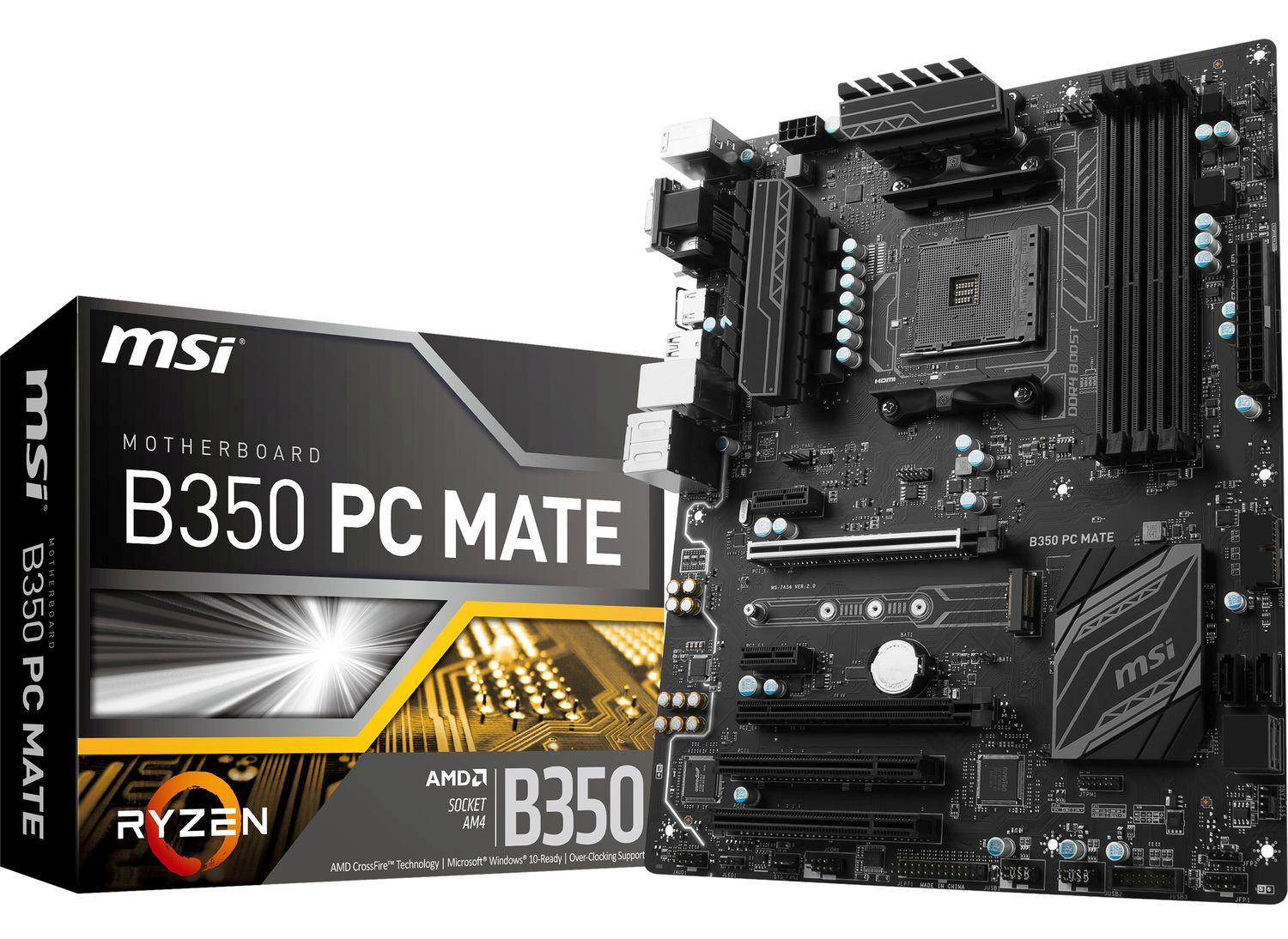Płyta główna MSI B350 PC MATE