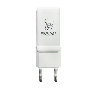 Ładowarka sieciowa Bizon VT-36B GaN3 45W 2x USB-C PD QC4.0 45W Biały