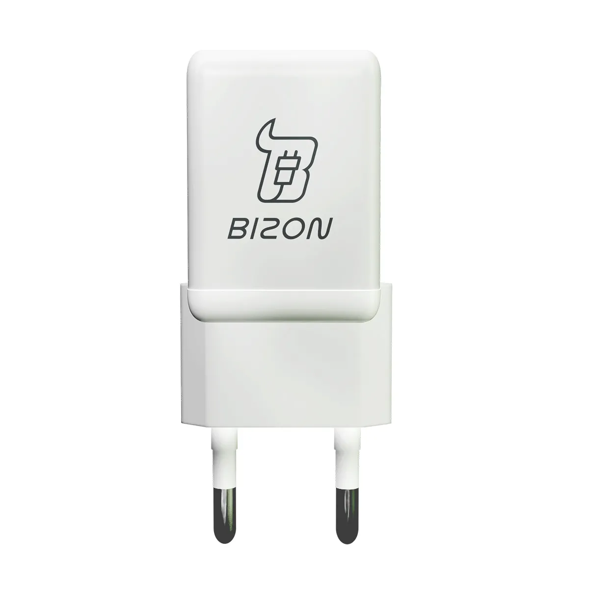 Ładowarka sieciowa Bizon VT-25B GaN3 USB-C USB-A PD QC4.0 25W Biały