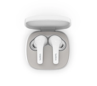 Słuchawki bezprzewodowe Belkin SoundForm Flow Dokanałowe Bluetooth 5.2 Biały