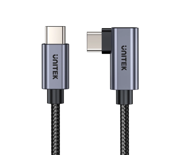 Kabel USB Unitek USB-C - USB-C 5 m Srebrny (C14123BK-5M)