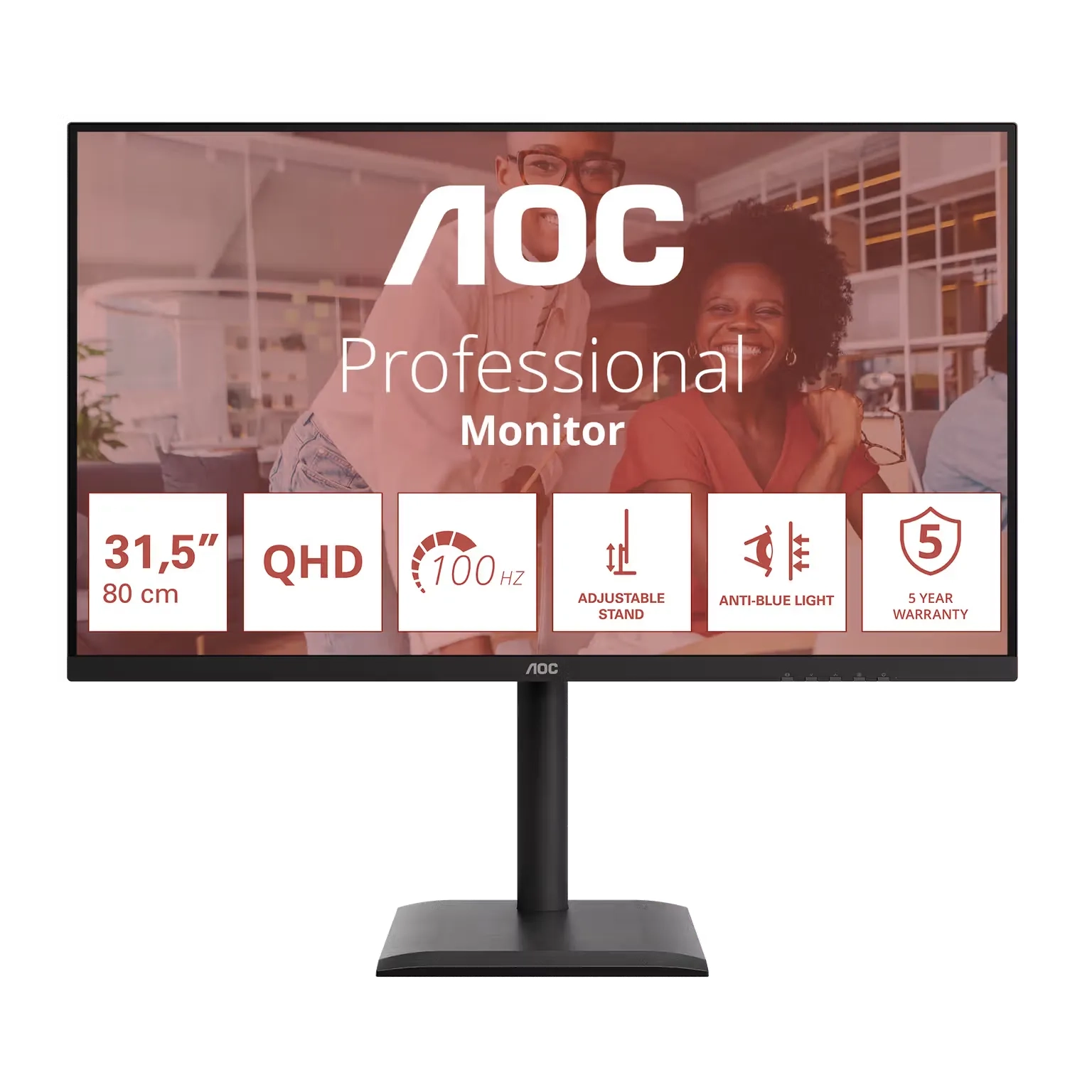 Monitor AOC Q32E4U 31,5" 2K IPS 100Hz 4ms