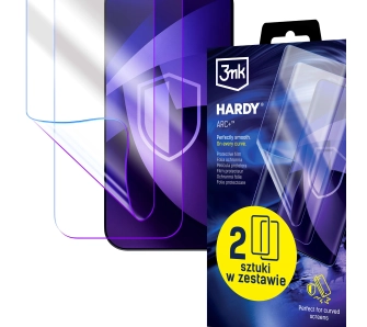 Folia ochronna 3mk Hardy ARC+ do Galaxy S22+ 5G 2 sztuki