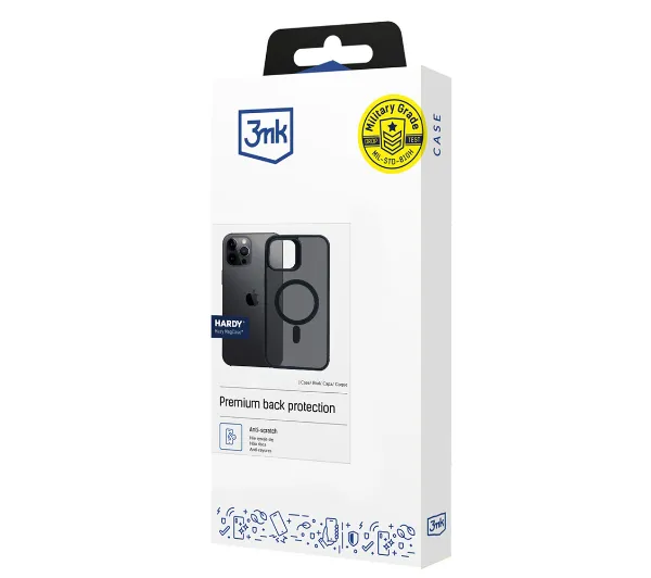 3mk Hardy Hazy MagCase do Galaxy S26 Czarny