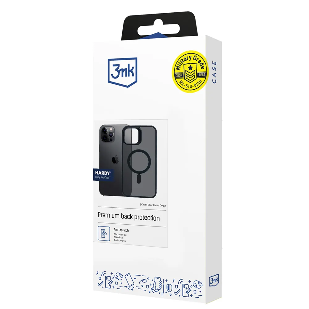 Etui 3mk Hardy Hazy MagCase do Galaxy S26 Czarny