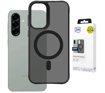 Etui 3mk Hardy Hazy MagCase do Galaxy A36/A56 Czarny