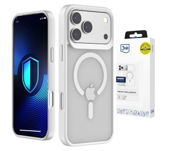 Etui 3mk Hardy MagCase do iPhone 17 Pro Biały