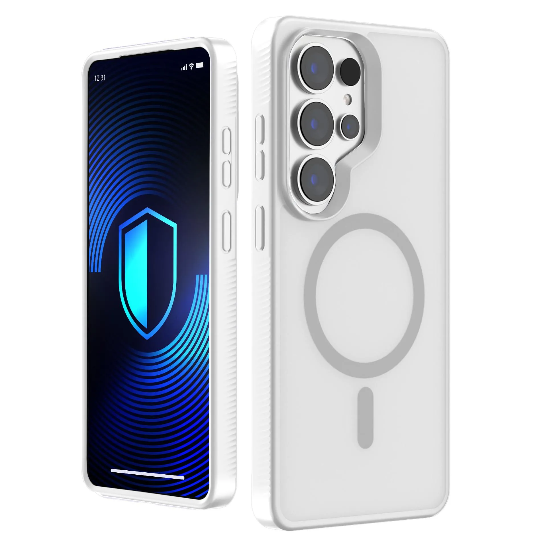 Etui 3mk Hardy Hazy MagCase do Galaxy S25 Ultra Biały