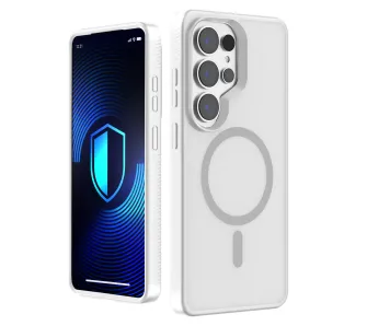 Etui 3mk Hardy Hazy MagCase do Galaxy S25 Ultra Biały