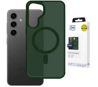 Etui 3mk Hardy Hazy MagCase do Galaxy S25 Zielony