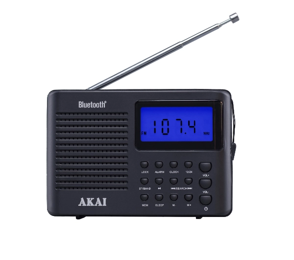 AKAI APR-400 Radio FM Bluetooth Czarny