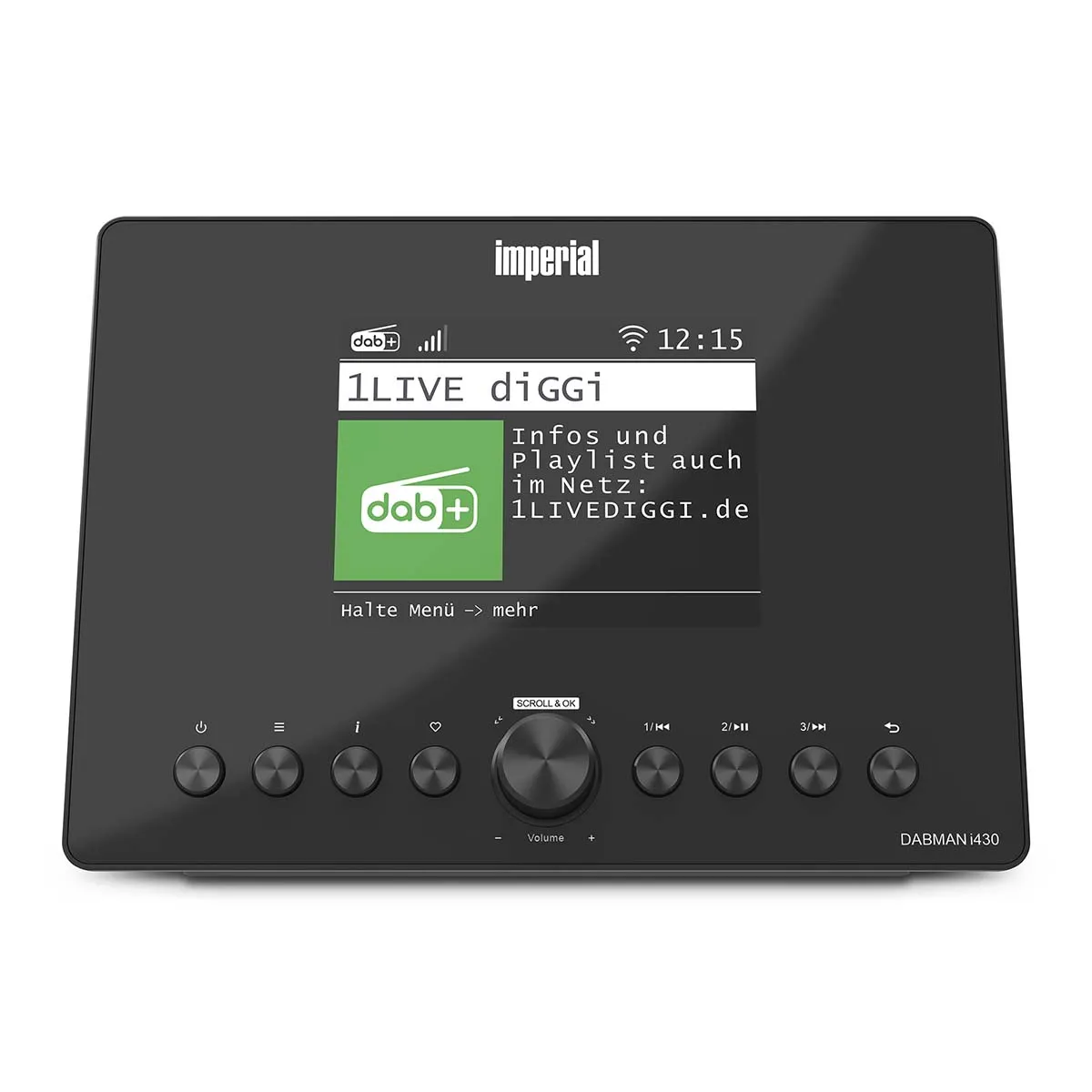 Radioodbiornik Imperial DABMAN i430 Radio FM DAB+ Internetowe Wi-Fi Bluetooth Czarny