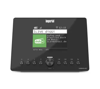 Radioodbiornik Imperial DABMAN i430 Radio FM DAB+ Internetowe Wi-Fi Bluetooth Czarny