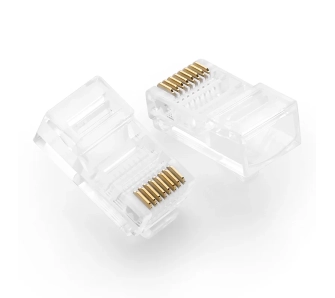 Wtyczka UGREEN NW110 RJ45 8P/8C Cat.5/5E 100szt Przezroczysty