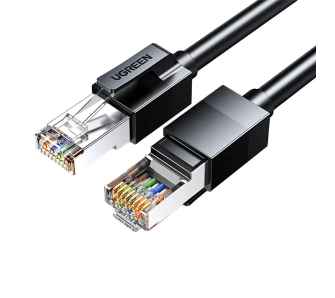Kabel sieciowy UGREEN NW316 Cat.6 F/UTP 1,5m Czarny
