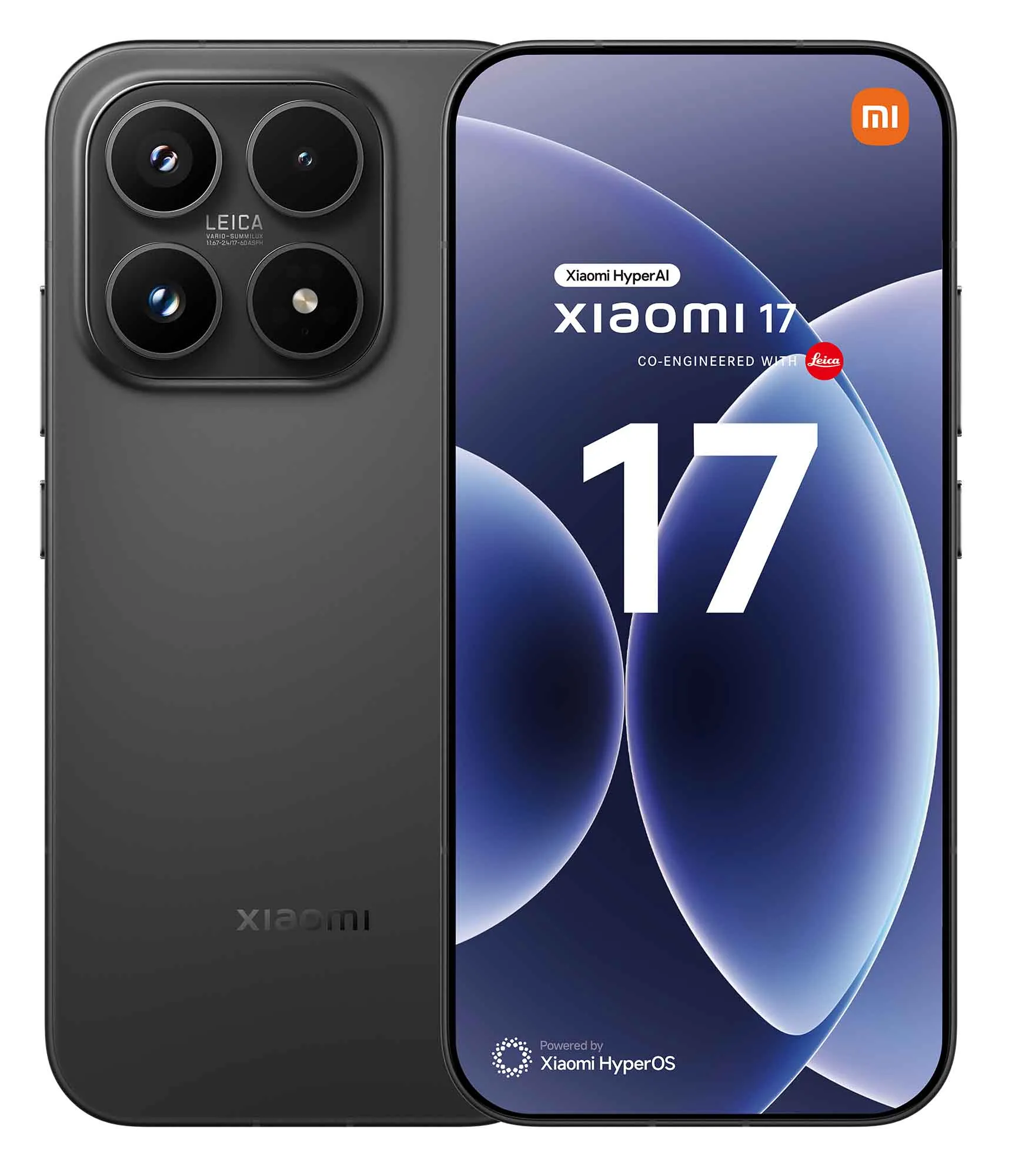 Smartfon Xiaomi 17 12/512GB 6,3" 120Hz 50Mpix Czarny