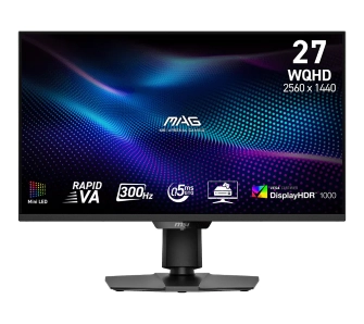 Monitor MSI MAG 274QPF X30MV 27" 2K Rapid VA Mini LED 300Hz 0,5ms Gamingowy