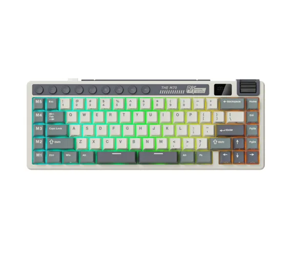 Royal Kludge RK-M70 Cyan Purple Cream Switch Cyjanowo-Fioletowy