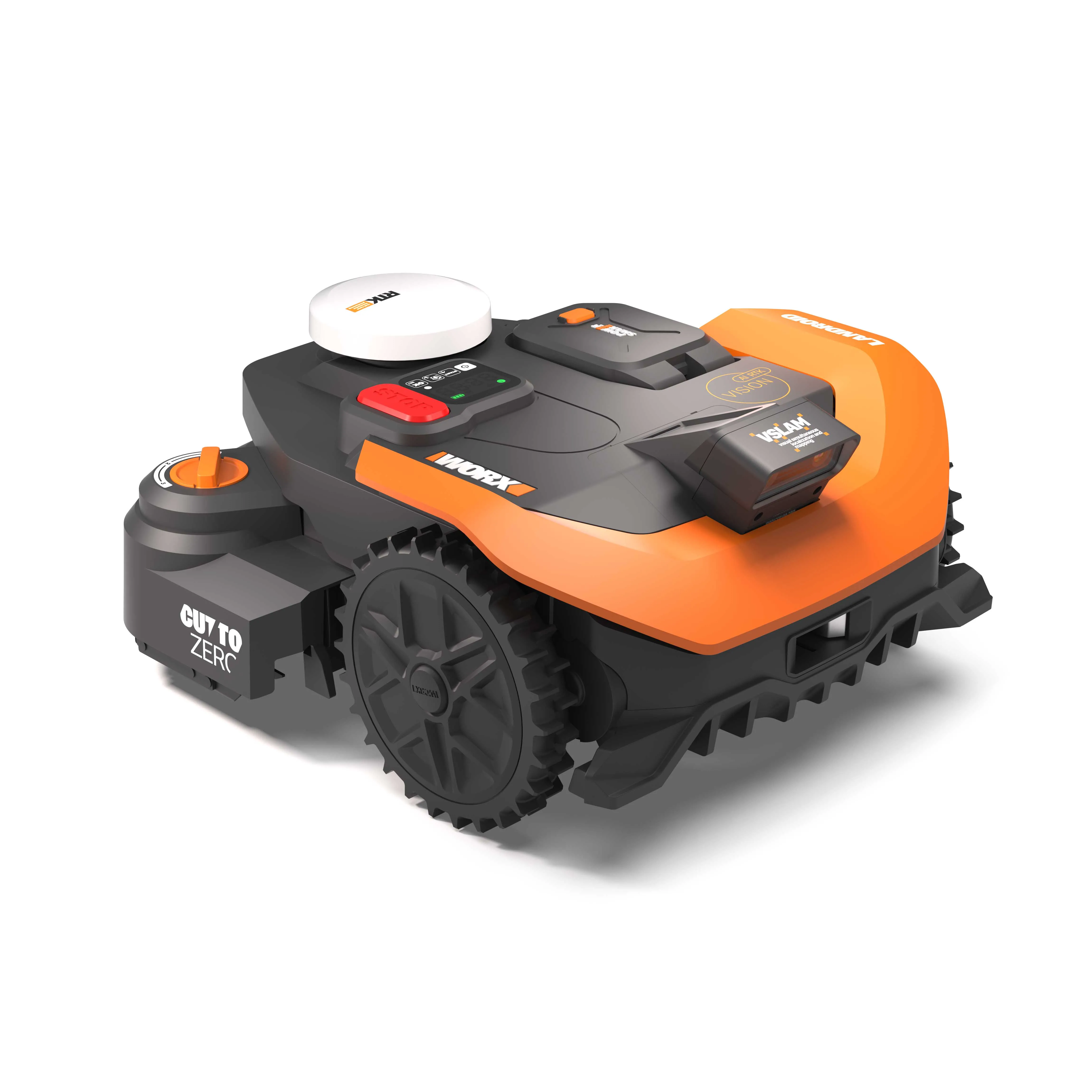 Robot koszący Worx Landroid Vision Cloud 2WD WR318E 1800m2 Funkcje AI