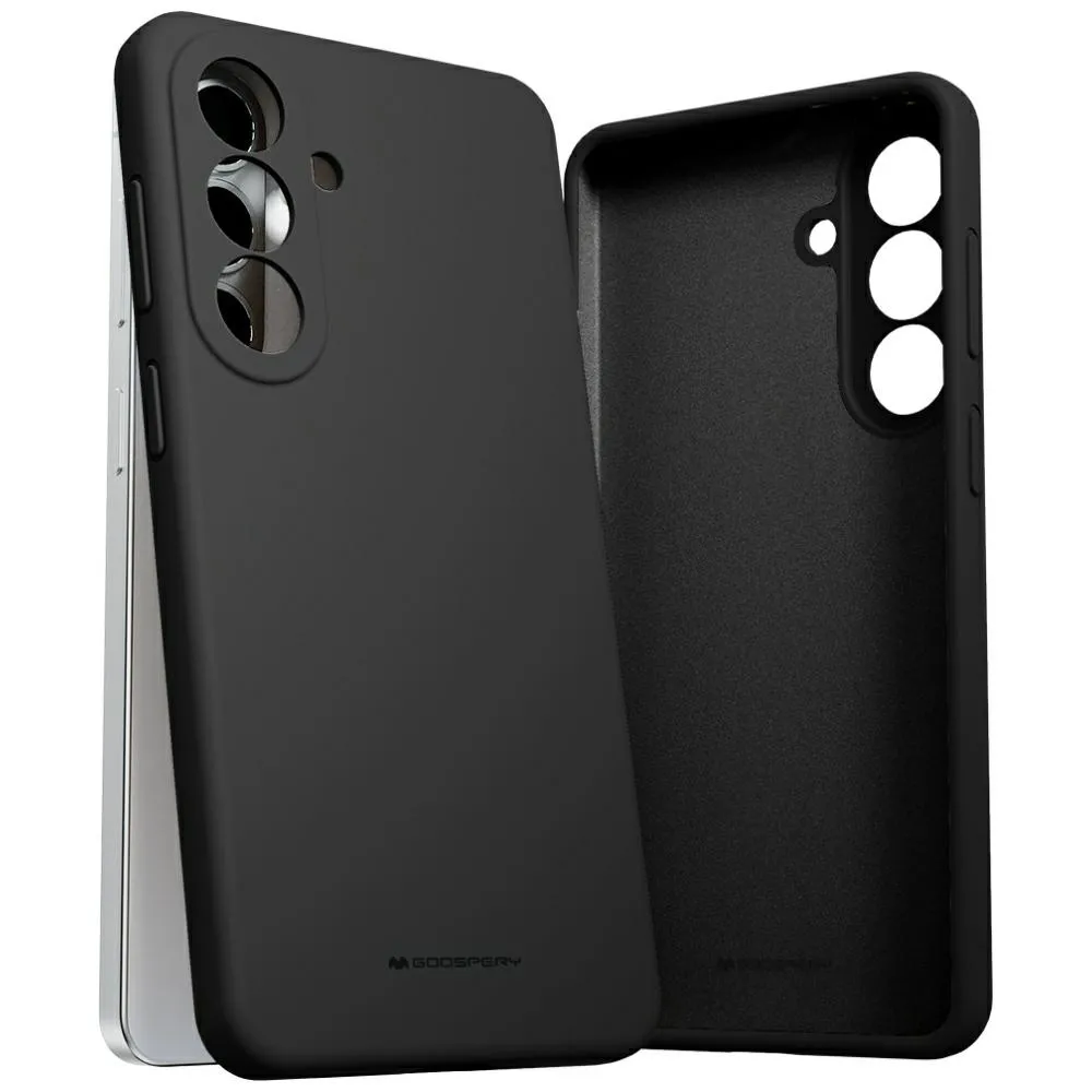 Etui Mercury Silicone do Samsung Galaxy S26+ Czarny