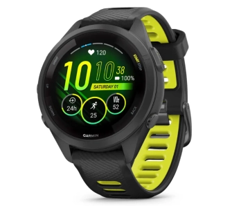 Smartwatch Garmin Forerunner 265S M Czarno-zółty