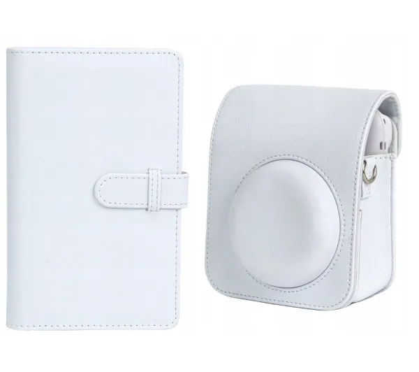 Pokrowiec LoveInstant Futerał Etui Do Fuji Instax Mini 12 + Album 108x / Biały