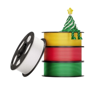 Filament Anycubic Świąteczny Zestaw PLA 1,75mm 4 szt. Wielokolorowe
