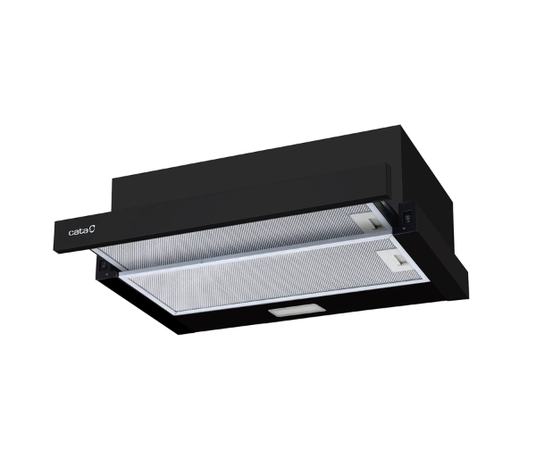 Okapy kuchenne - Cata TFB-5160 BK Czarny 60 cm