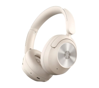 Słuchawki bezprzewodowe Oneodio Focus A6 ANC Nauszne Bluetooth 6.0 Beżowy