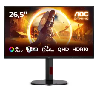 Monitor AOC Q27G4ZDR 26,5" 2K QD-OLED 240Hz 0,03ms Gamingowy