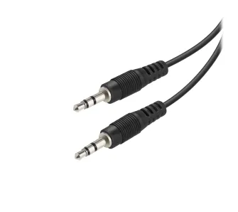 Kabel audio Vivanco VVAJACK25MMK jack 3,5mm 2,5m Czarny