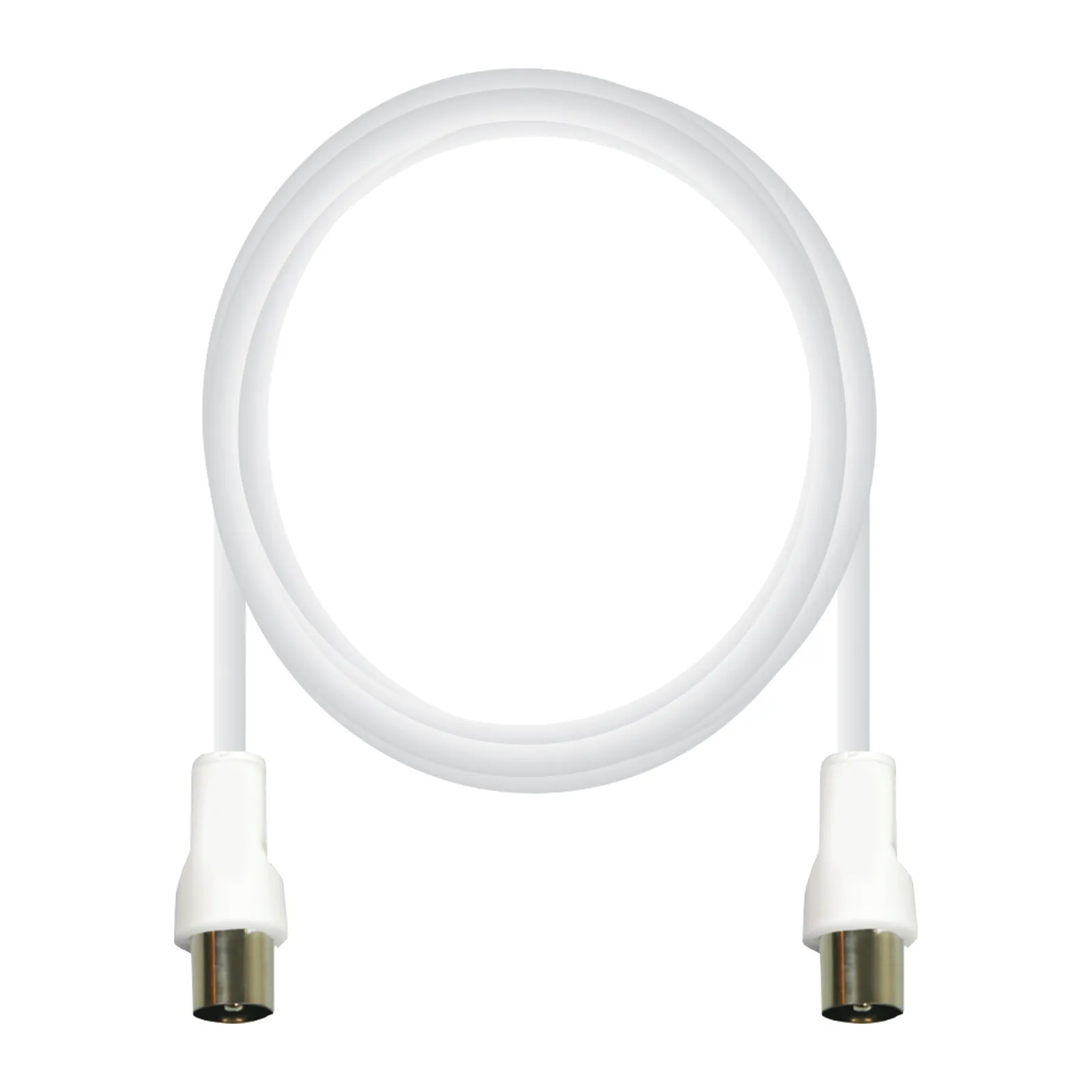 Kabel antenowy Vivanco VVAN15MFW 1,5m Biały