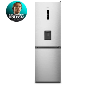 Lodówka Gorenje G600 NRK619EAXL4WD No Frost Plus 186cm Dystrybutor wody Szuflada z regulacją wilgotności Szary