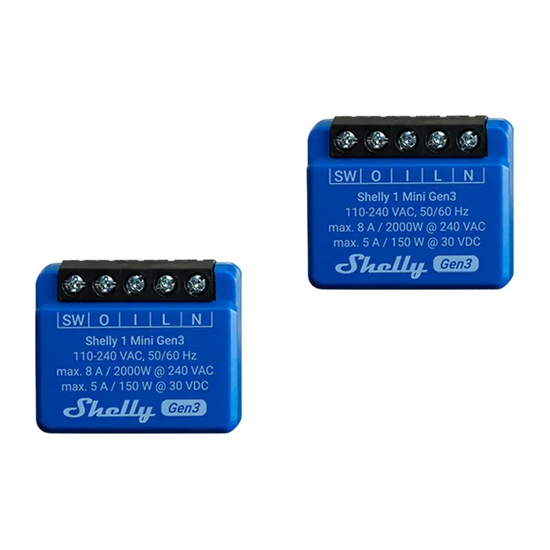 Sterownik Shelly 1 Mini Gen3 2szt