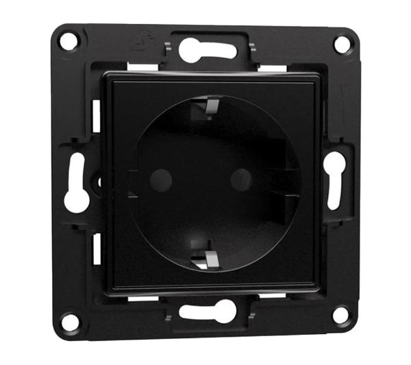 Inteligentne gniazdka - Shelly WallsocketBlack Czarny