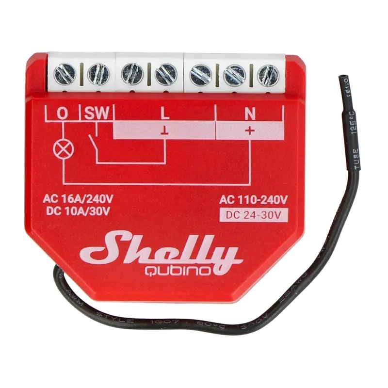 Sterownik Shelly Qubino Wave1PM 1-kanałowy
