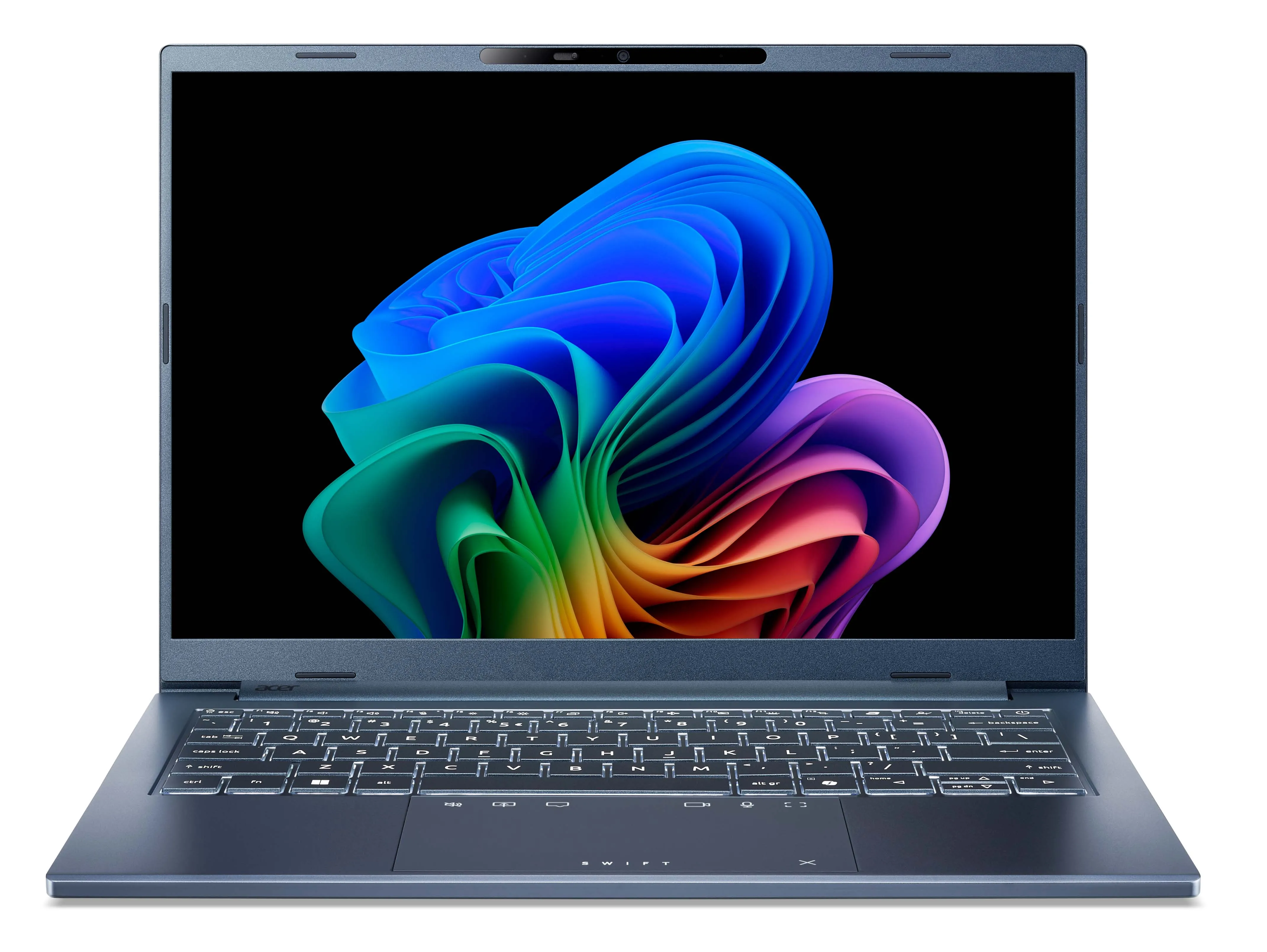 Laptop Acer Swift Go 14 AI SFG14-75 OLED 14" Core Ultra 7 258V 32GB RAM 1TB Dysk SSD Win11 Niebieski Funkcje AI