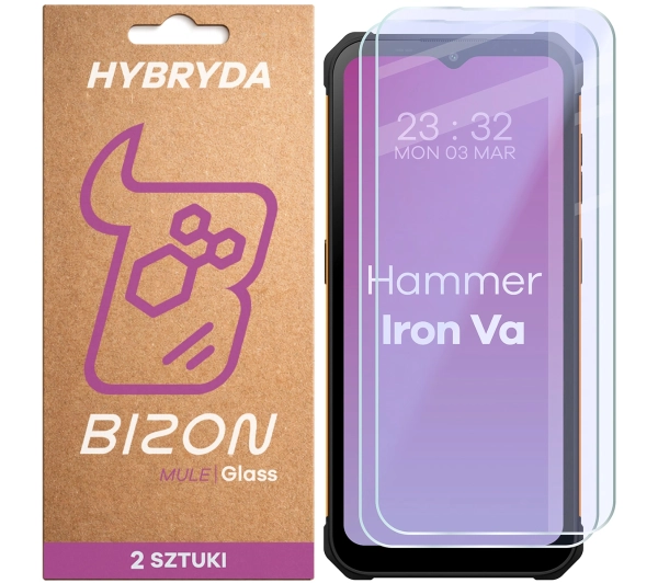 Bizon Glass Mule Duo do Hammer Iron Va 2 sztuki