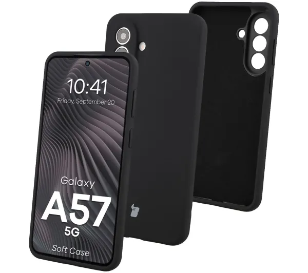 Bizon Soft do Galaxy A57 5G Czarny
