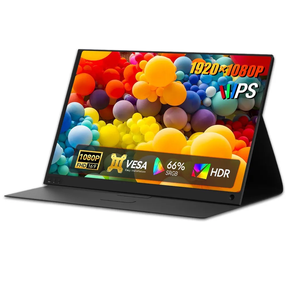 Monitor Zeuslap P15A 15,6" Full HD IPS 60Hz 4ms Przenośny