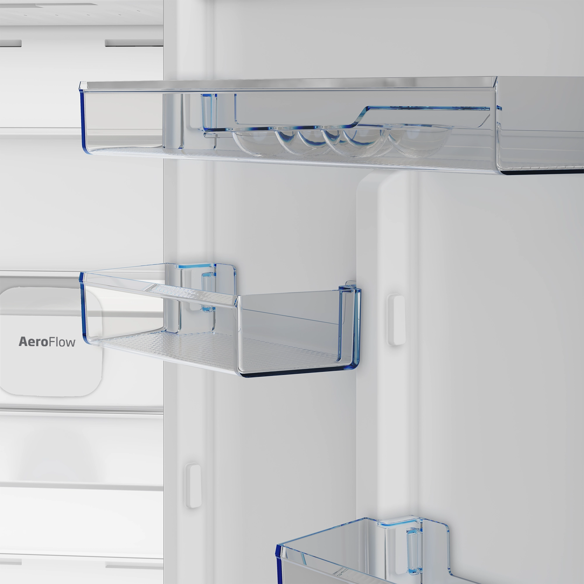 Wnętrze chłodziarki Beko bPro500 B5RCNA416HXBR