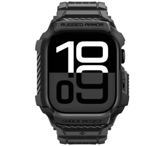 Pasek Spigen Rugged Armor Pro V2 do Apple Watch 10 / 11 42mm Czarny