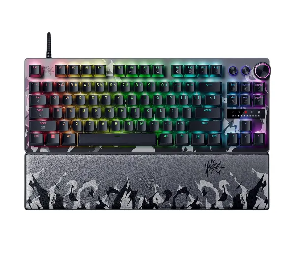 Razer Huntsman V3 Pro Tenkeyless 8KHz Analog Optical Switch Gen-2 NiKo Edition Czarno-Szary
