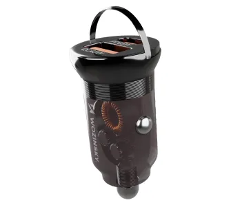 Ładowarka samochodowa Wozinsky WCGWCW USB-A USB-C 65W PD Czarny