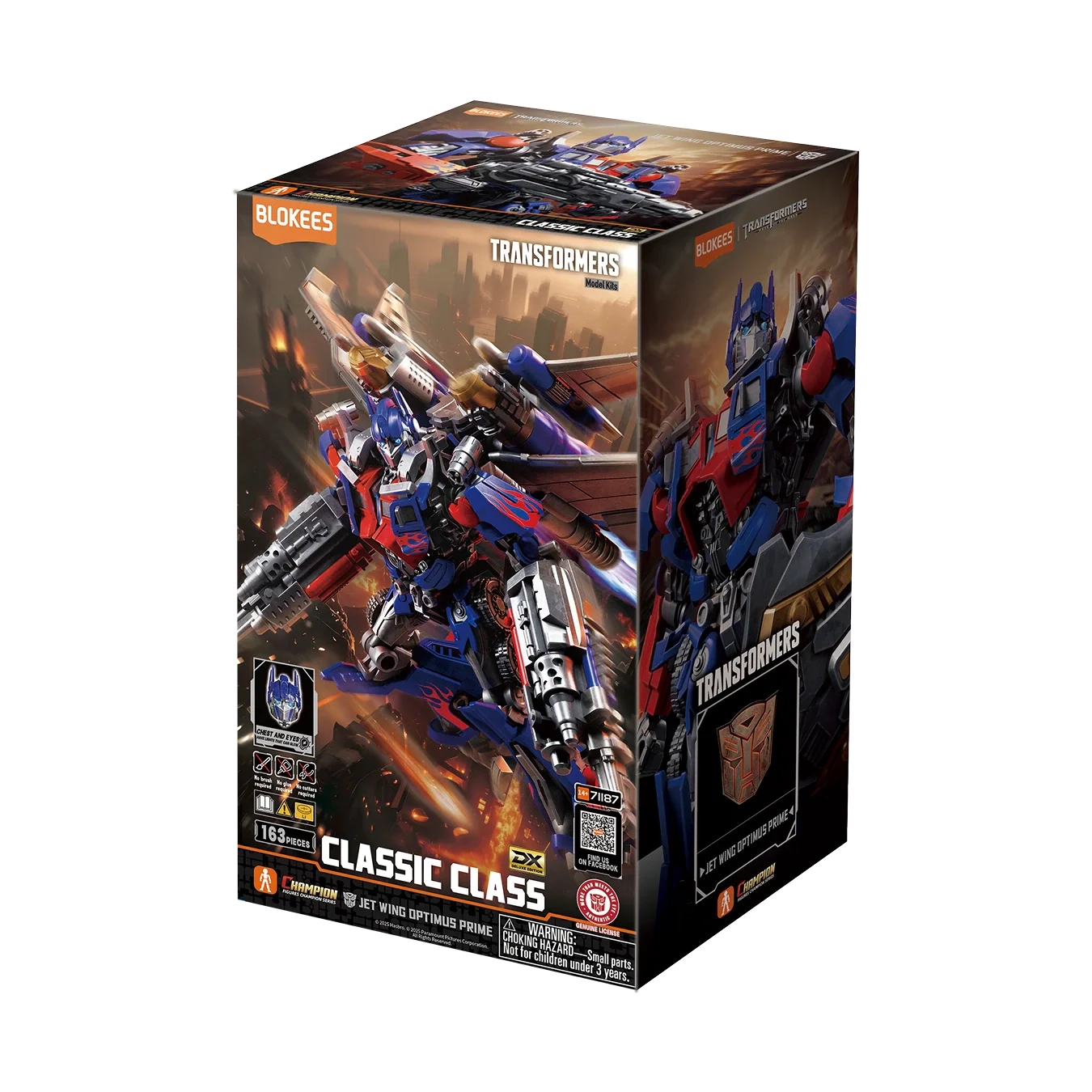 Model do składania Blokees Transformers Classic Class - Jet Wing Optimus Prime